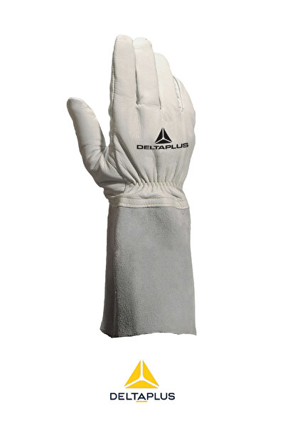 Delta Plus 2A TIG15K Argon Kaynakçı Eldiveni | Hakiki Deri ve Isıya Dayanıklı Profesyonel Eldiven