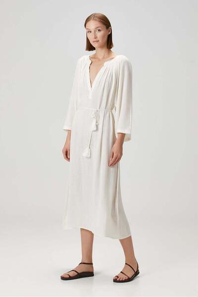 Barine Φόρεμα Poseidon - Εκρού