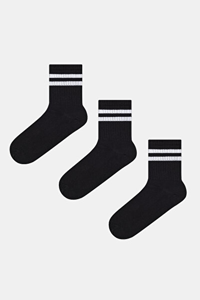 Penti Black Classic Tennis 3-piece Socks Set
