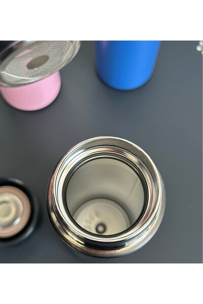 HEDİYEBİZİZ PASLANMAZ ÇELİK TERMOS 500 ML - LACİVERT