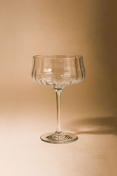 Barine كأس شمبانيا كريستال مصنوع يدويًا من لومير 450 مل