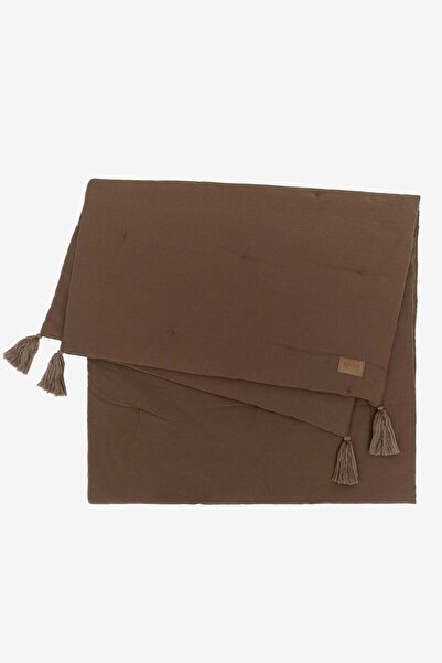 Barine Smooth Bed Runner Brown