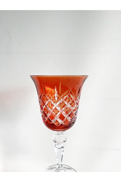 DECOSTYLE Crystal Bohemia Colored Footed Decor Square 1 Pcs