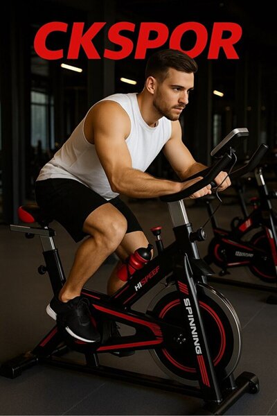 SLİPT Spinning Bike Kondisyon Bisikleti | Ev Tipi Kardiyo Fitness Egzersiz Bisikleti