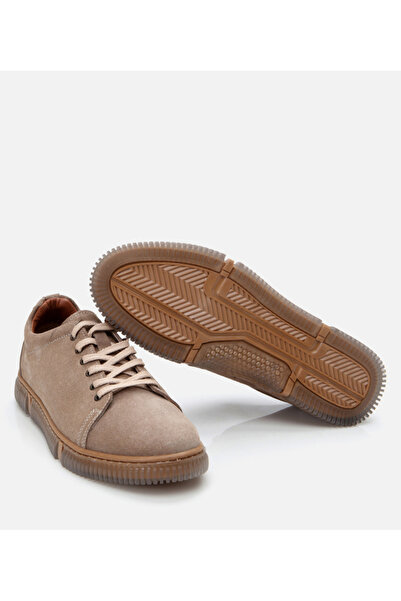 Hotiç Men's Suede Leather Mink Sports Shoes