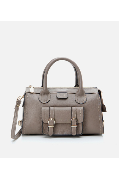 Hotiç Genuine Leather Mink Women's Bag