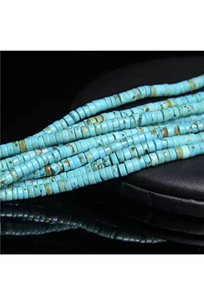 SESİKA HOBİ Γνήσια φυσική πέτρα Α ποιότητας Κυλίνδρος Variscite με σχέδιο τιρ...