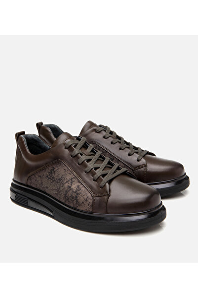 Hotiç Erkek Deri Haki Spor Ayakkabı