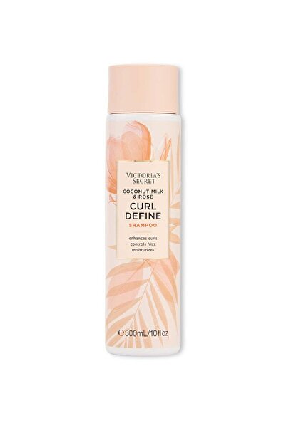Victoria's Secret Șampon pentru păr Curl Define cu lapte de cocos și trandafir, Victoria's Secret, 300 ml