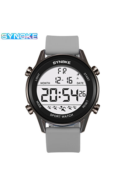 Choice ساعة رياضية خارجية متعددة الوظائف مقاومة للماء من SYNOKE للرجال باللون...
