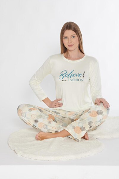 Alperi Long Sleeve Pajama Set Viscose Seasonal 790-310
