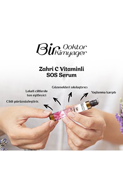 Bir Doktor Bir Kimyager Zahri C Vitaminli Sos Serum (10 ML)