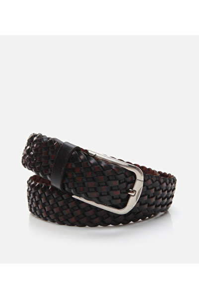 Hotiç Genuine Leather Brown Men's Belt