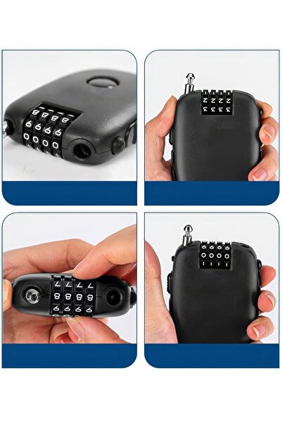 Weather Forecast 65 mm Telescopic Extending Combination Cabinet - 4-Digit Luggage Lock Hanger Cin815Sy