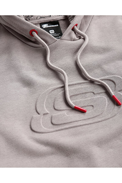 SKECHERS Mid Weight Fleece W Hoodie Sweatshirt Kadın Pembe Sweatshirt S222053-506