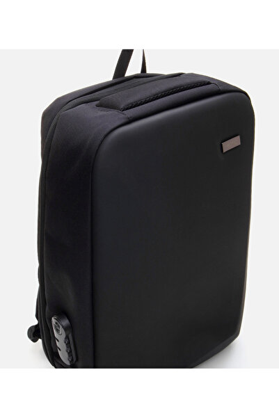 Hotiç Black Backpack for Men