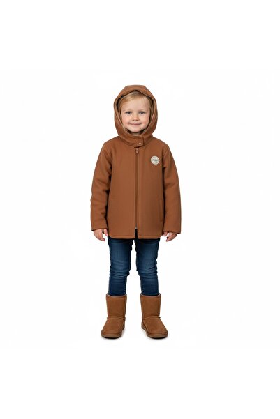 look design Çocuk Unisex Kahverengi Ceket