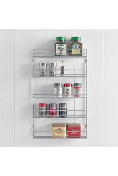 Metaltex رف التوابل بيبيتو - منظم 5 طبقات مثبت على الحائط أو الخزانة - صنع في...