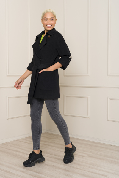 KENT QUILTED WITH BELT WAIST - 32427-İR-K-N