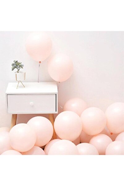 İSTOÇ PARTİ Macaron Balloons 6 Inch - Pack of 50 Salmon