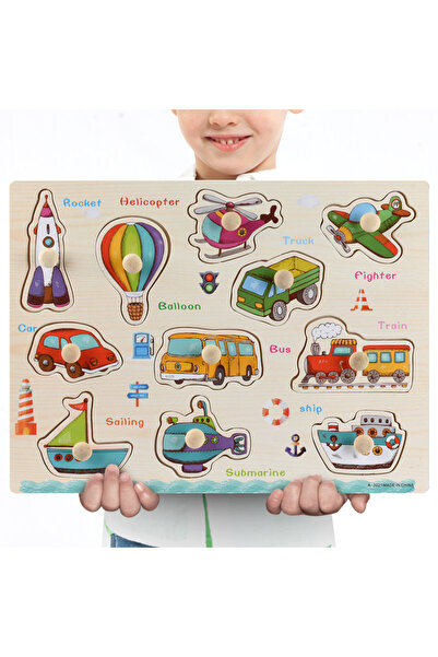 Choice A3021 ألغاز مونتيسوري الخشبية، ألواح الإمساك باليد، ألعاب تانغرام، بان...