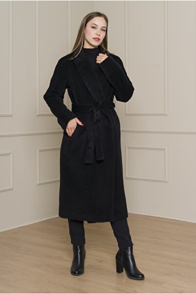 KENT Beli Kuşaklı Desenli Astarlı Bornoz Model - 40007-lm-a-n