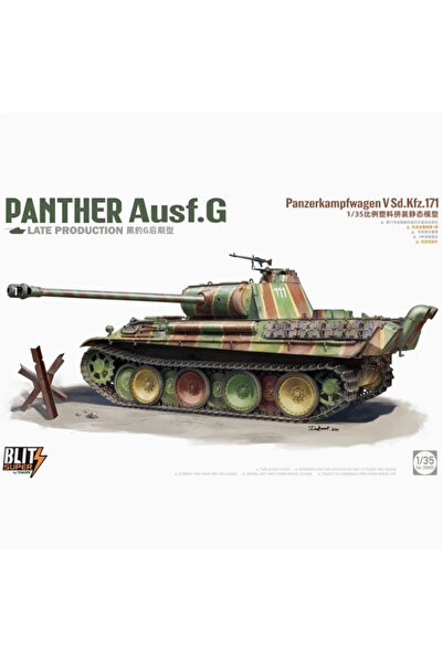Choice مجموعة تجميع نموذج TAKOM 35001 1/35 Panther Ausf.G للإنتاج المتأخر (Blitz Super) بدون جزء طباعة ثلاثية الأبعاد