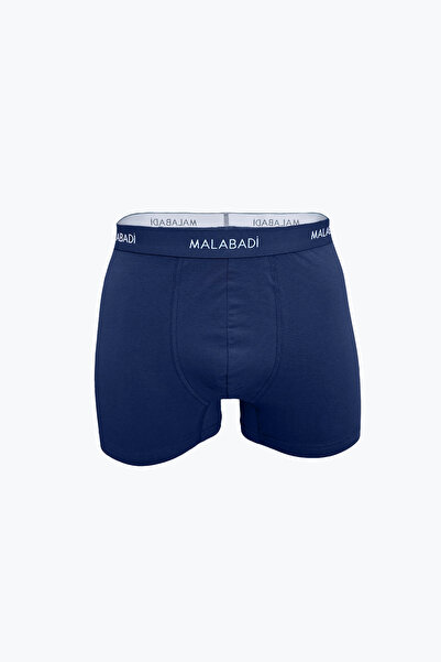 Malabadi Ανδρικό Navy Blue 2 Pack Cotton Elastane Boxer 075