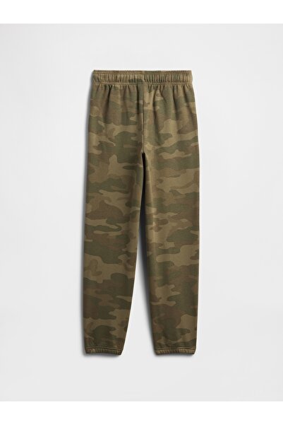 GAP Erkek Çocuk Yeşil Relaxed Logo Eşofman Altı