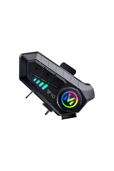 SOMIC 2 Intercom Bağlantılı Su Geçirmez Motosiklet Kask Bluetooth 5.3 300m In...