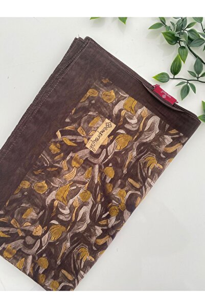 Emproyal Yel Desen Tenline Şal