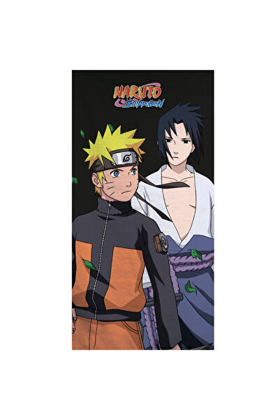 NARUTO Prosop de baie Sasuke, Prosoape de Plajă 70x140cm (Uscare Rapidă)