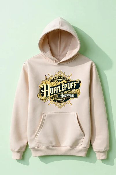 Vordevia Hanorac Bina Design cu imprimeu din bumbac cu 3 fire O supradimensionat