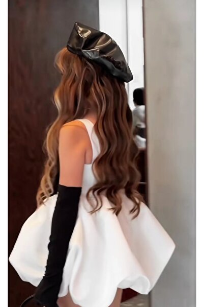 MODA فستان بناتي بفيونكة