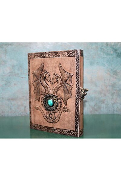 STUMBANNG دفتر جلدي مرصع بالأحجار