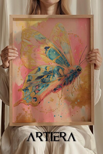 Artiera Ξύλινος πίνακας διακόσμησης δωματίου για κορίτσια Princess Dream Blue...