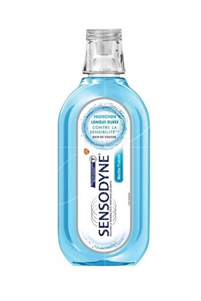 Sensodyne غسول الفم بنكهة النعناع المنعش والحماية طويلة الأمد 500 مل
