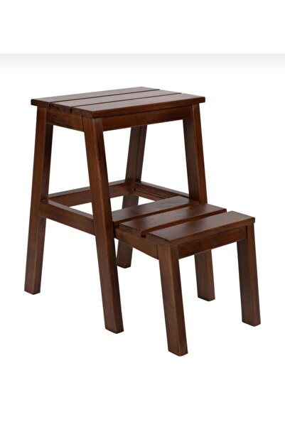 WOODENSA Merdiven Tabure Ceviz