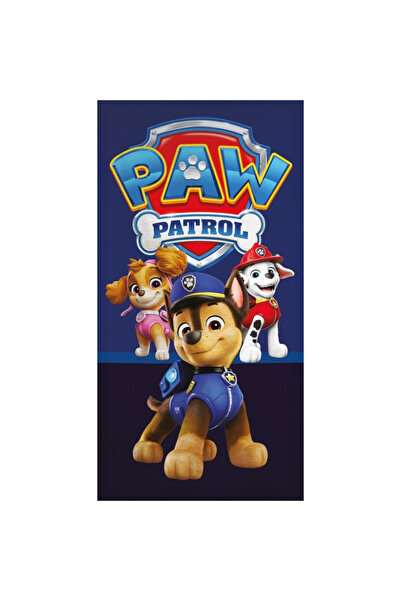 PATRULA CATELUSILOR Πετσέτα μπάνιου Paw Patrol, πετσέτα θαλάσσης 70x140cm (γρ...