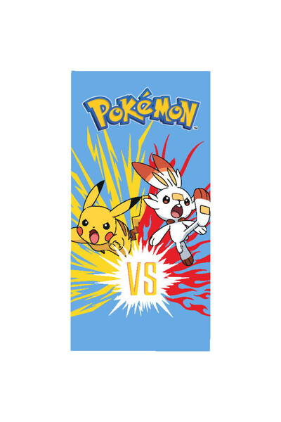Pokemon Pokémon Scorbunny bath towel, beach towel 70x140cm