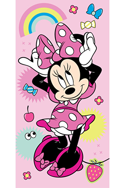 Minnie Mouse Disney Minnie Rainbow bath towel, beach towel 70x140cm