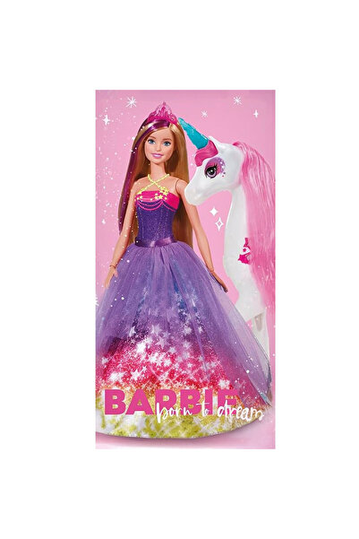 Barbie Born to Dream bath towel, beach towel 70x140cm