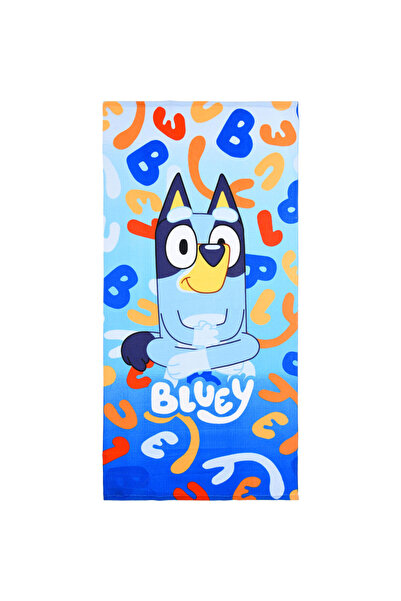 bluey Πετσέτα μπάνιου με γράμματα, πετσέτα παραλίας 70x140cm (γρήγορο στέγνωμα)