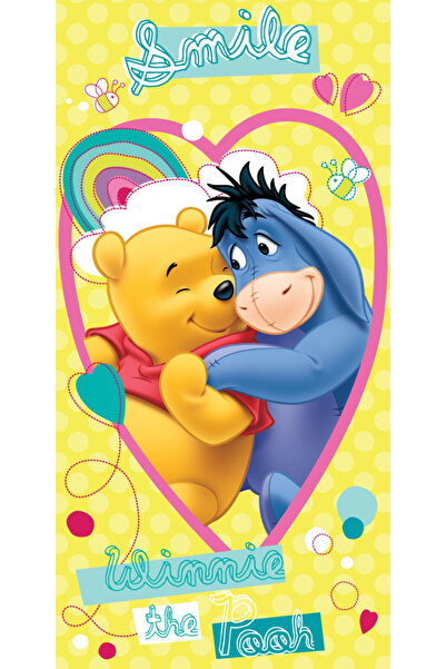 Winnie The Pooh Disney Winnie de Pluș Smile prosop de baie, prosop de plajă 7...
