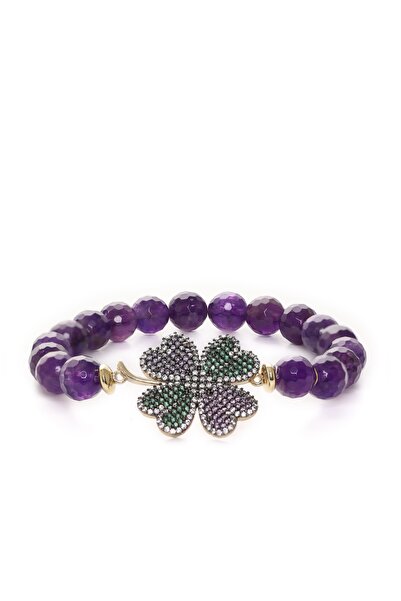 Fatma yaşar HERCAİ YONCA AMETİST TAŞI BİLEKLİK