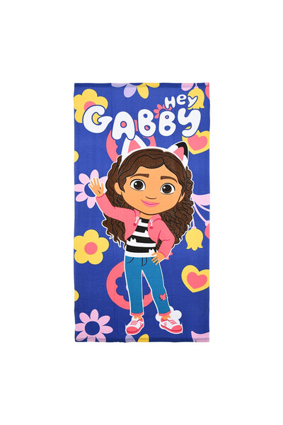 Gabby's Dollhouse prosop de baie, prosop de plajă 70x140cm (Uscare Rapidă)