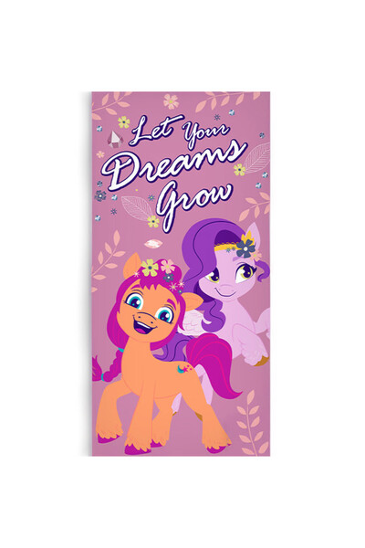 Pony Πετσέτα μπάνιου My Little Pony Dreams Grow, πετσέτα θαλάσσης 70x140cm