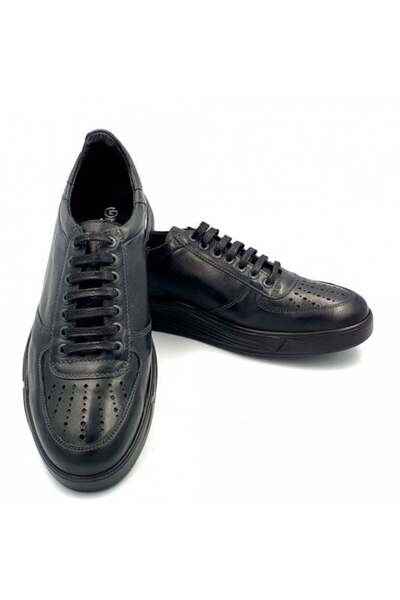 Cyclop Pantofi sport barbati din piele naturala Dan culoarea Negru