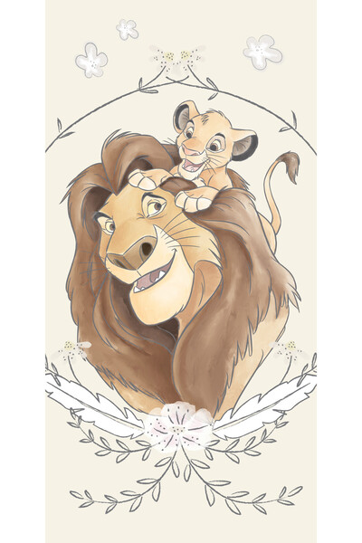The Lion King Disney The Lion King Simba πετσέτα μπάνιου, πετσέτα θαλάσσης 70...