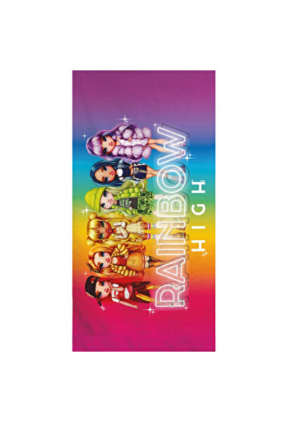 Rainbow High Prosop de baie Team, prosop de plajă 70x140cm (Uscare rapidă)